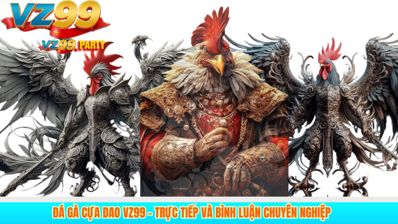 Đá gà cựa dao VZ99 – Trực tiếp và bình luận chuyên nghiệp 1 Đá gà cựa dao VZ99 – Trực tiếp và bình luận chuyên nghiệp