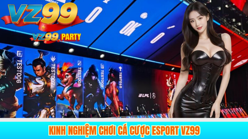 Kinh nghiệm chơi cá cược Esport VZ99